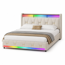 Mira LED Bedframe met Opbergruimte