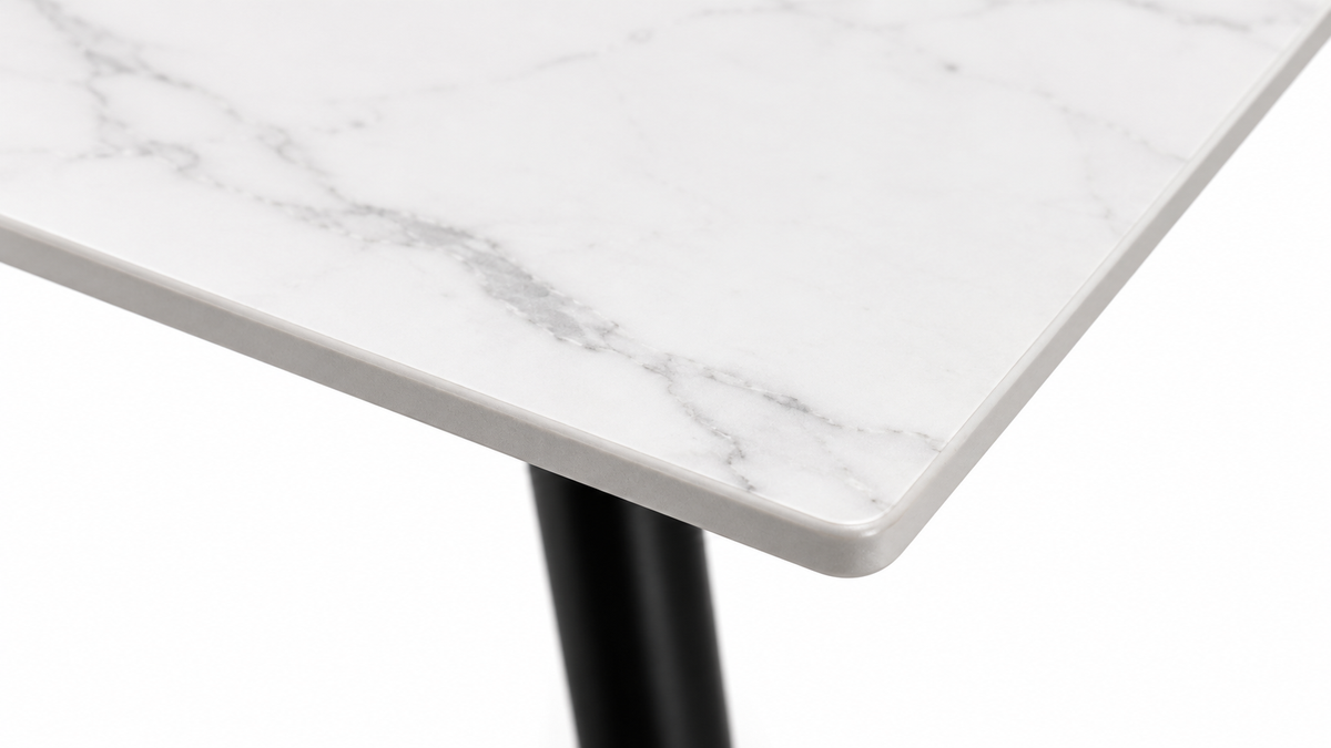 Detailfoto van Eettafel CERAMON 120 Wit