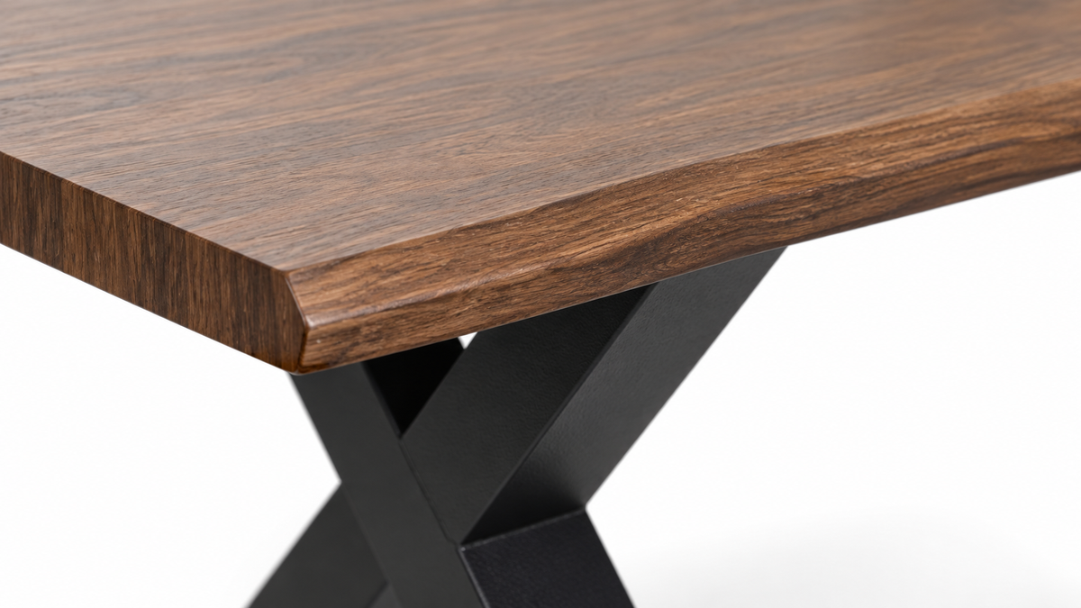 Detailfoto van Eettafel EBON Naturel