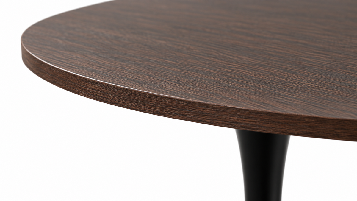 Detailfoto van Eettafel ORBIS 100 Bruin