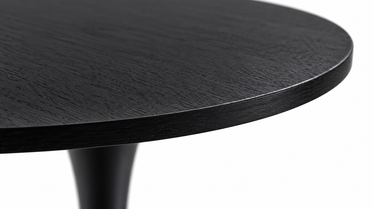 Detailfoto van Eettafel ORBIS 100 Zwart
