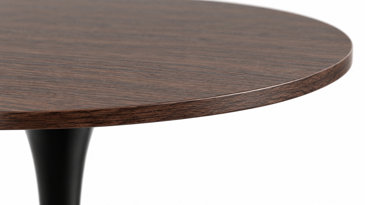 Detailfoto van Eettafel ORBIS 80 Bruin