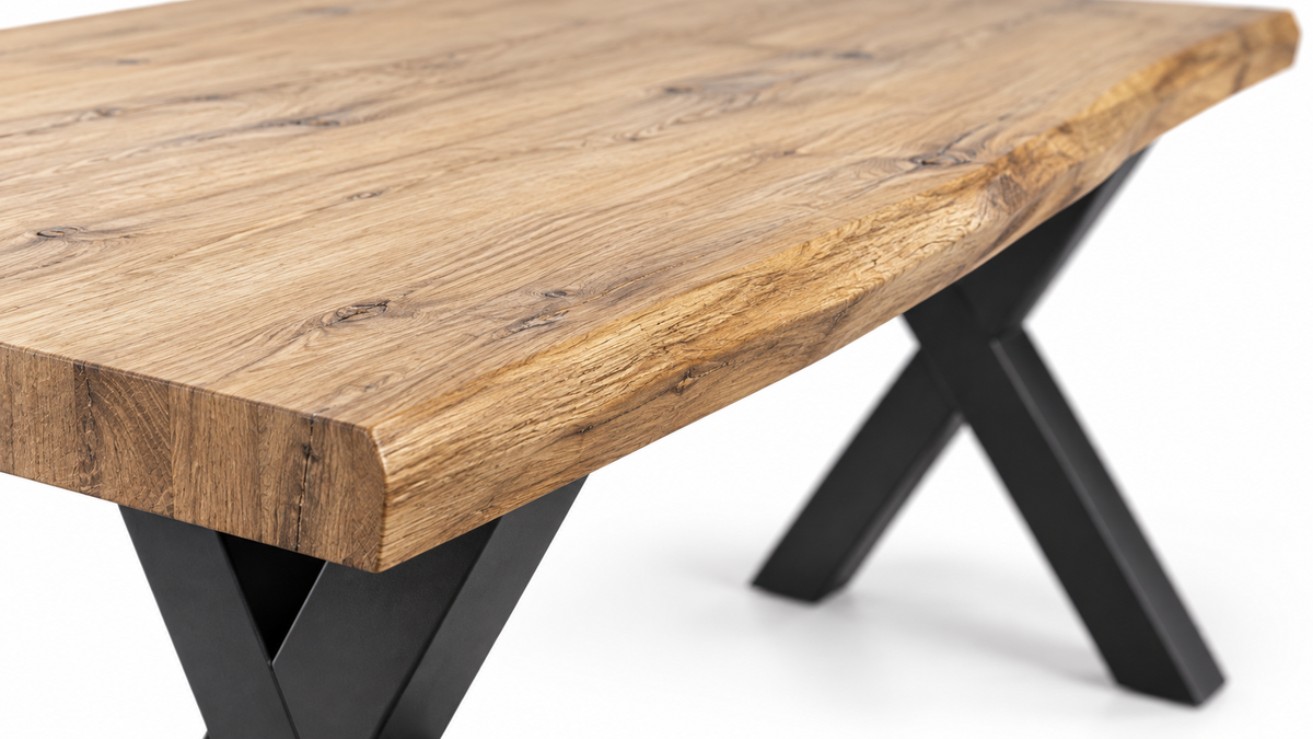 Detailfoto van Eettafel ROBUL 200 Naturel