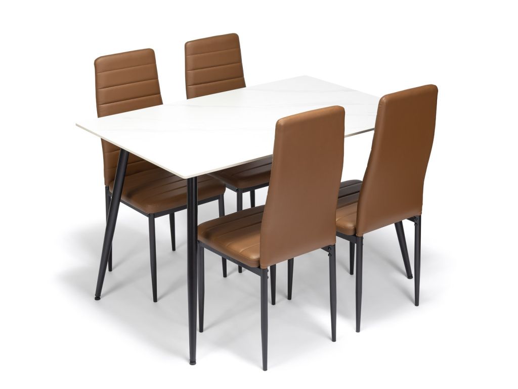 Eettafel CERAMON 120 Wit - afbeelding 12