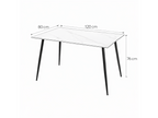 Eettafel CERAMON 120 Zwart - afbeelding 11