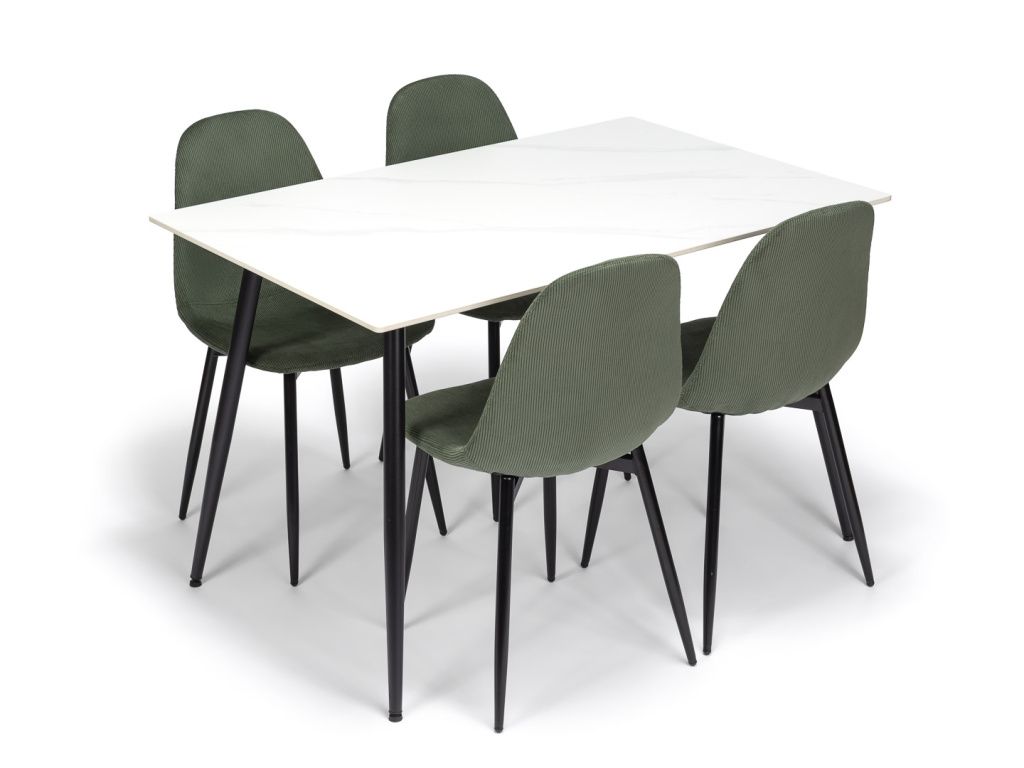 Eettafel CERAMON 140 Wit - afbeelding 12