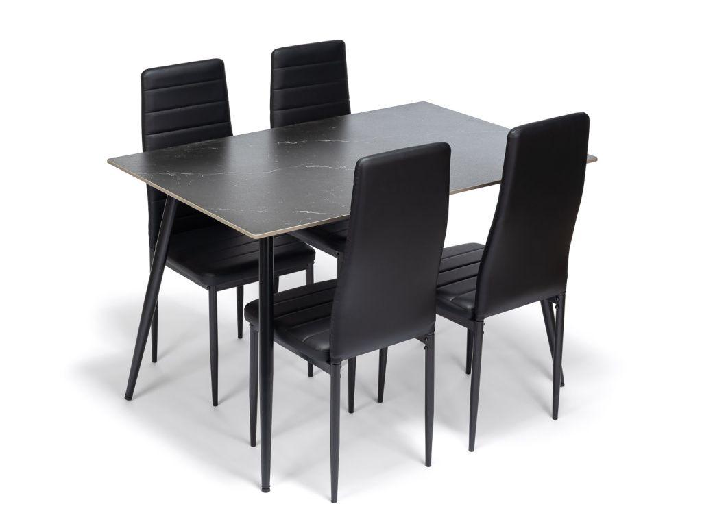 Eettafel CERAMON 140 Zwart - afbeelding 7