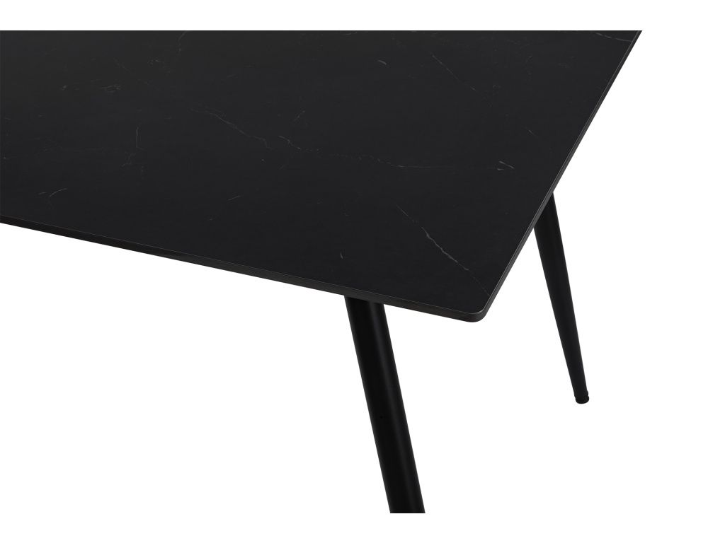 Eettafel CERAMON 140 Zwart - afbeelding 4
