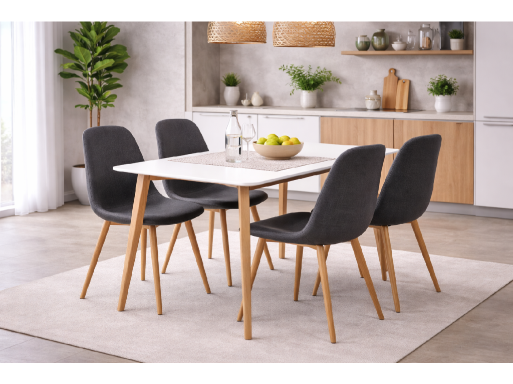 Eettafel SCANDINAVIA Naturel 120 - afbeelding 12