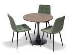 Eettafel ORBIS 80 Bruin - afbeelding 7