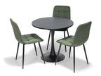 Eettafel ORBIS 80 Zwart - afbeelding 8