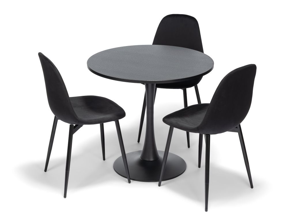 Eettafel ORBIS 80 Zwart - afbeelding 2
