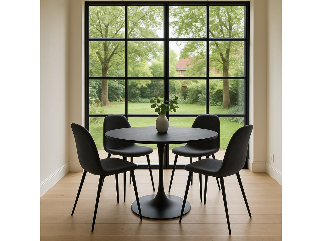 Eettafel ORBIS 100 Zwart - afbeelding 6