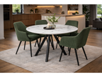 Eettafel GYRUS 120 Wit - afbeelding 6