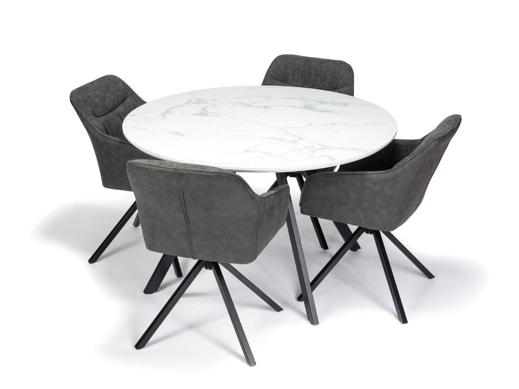 Eettafel GYRUS 120 Wit - afbeelding 2