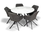 Eettafel GYRUS 120 Wit - afbeelding 3