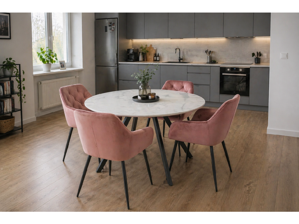 Eettafel GYRUS 120 Wit - afbeelding 8
