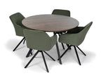 Eettafel GYRUS 120 Bruin - afbeelding 9