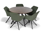 Eettafel GYRUS 120 Bruin - afbeelding 10