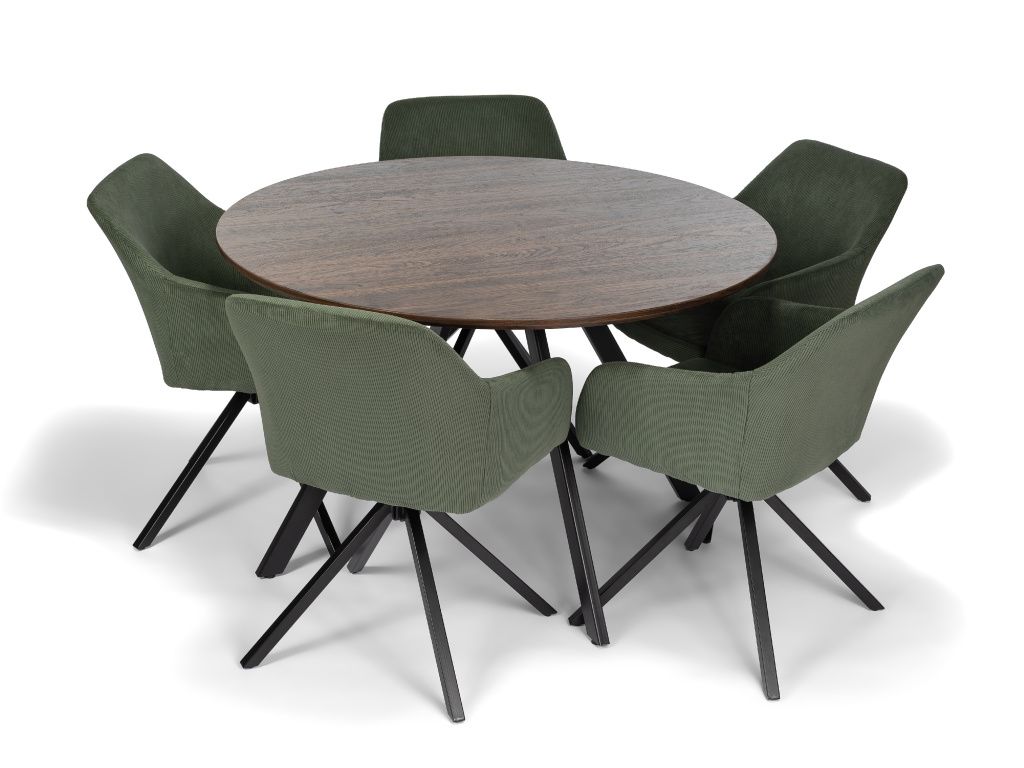 Eettafel GYRUS 120 Bruin - afbeelding 10