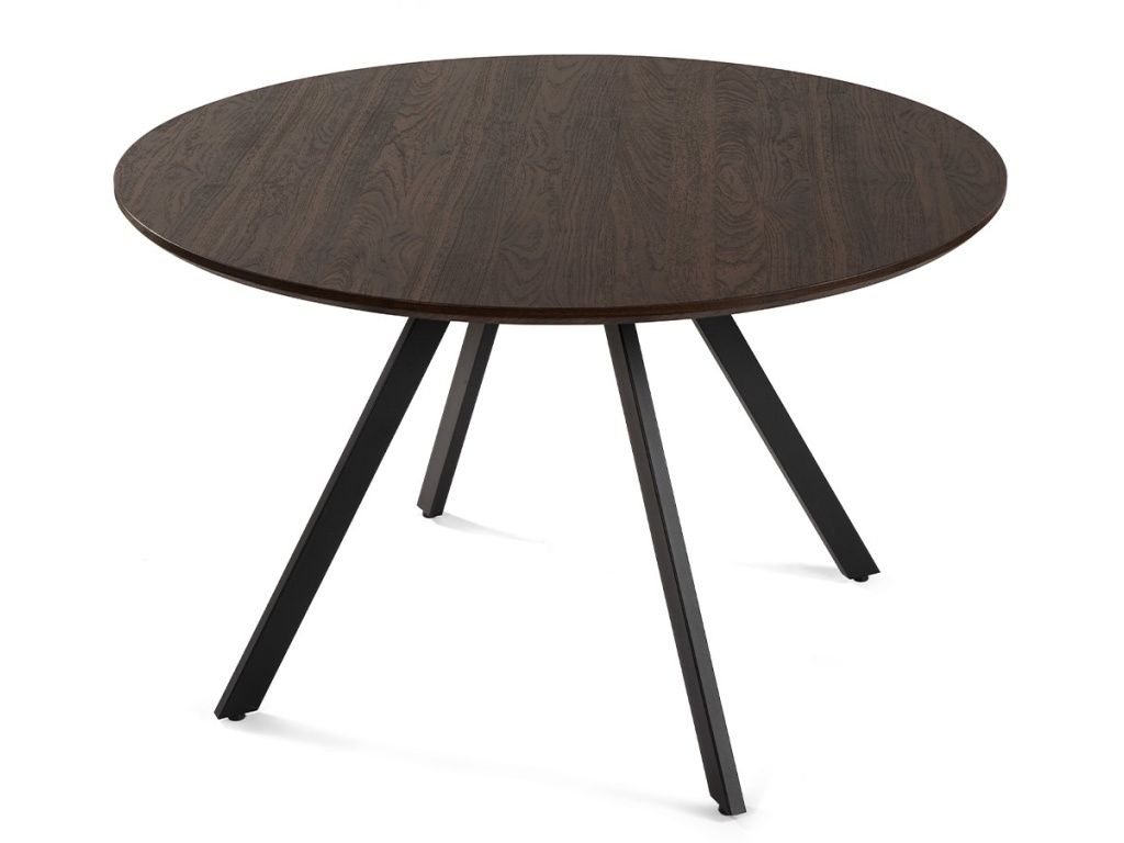 Eettafel GYRUS 120 Bruin - afbeelding 1