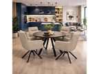 Eettafel GYRUS 120 Bruin - afbeelding 2