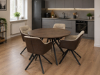 Eettafel GYRUS 120 Bruin - afbeelding 7