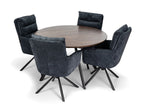 Eettafel GYRUS 120 Bruin - afbeelding 8