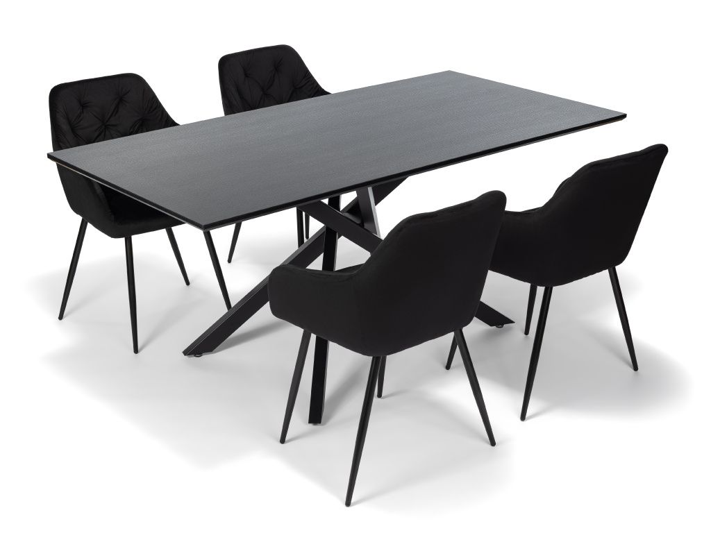 Eettafel NEROSS 180 Zwart - afbeelding 10