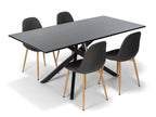 Eettafel NEROSS 180 Zwart - afbeelding 11