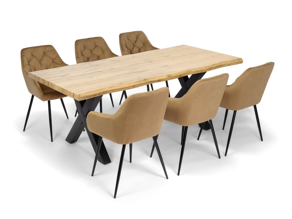 Eettafel ROBUL 200 Naturel - afbeelding 12
