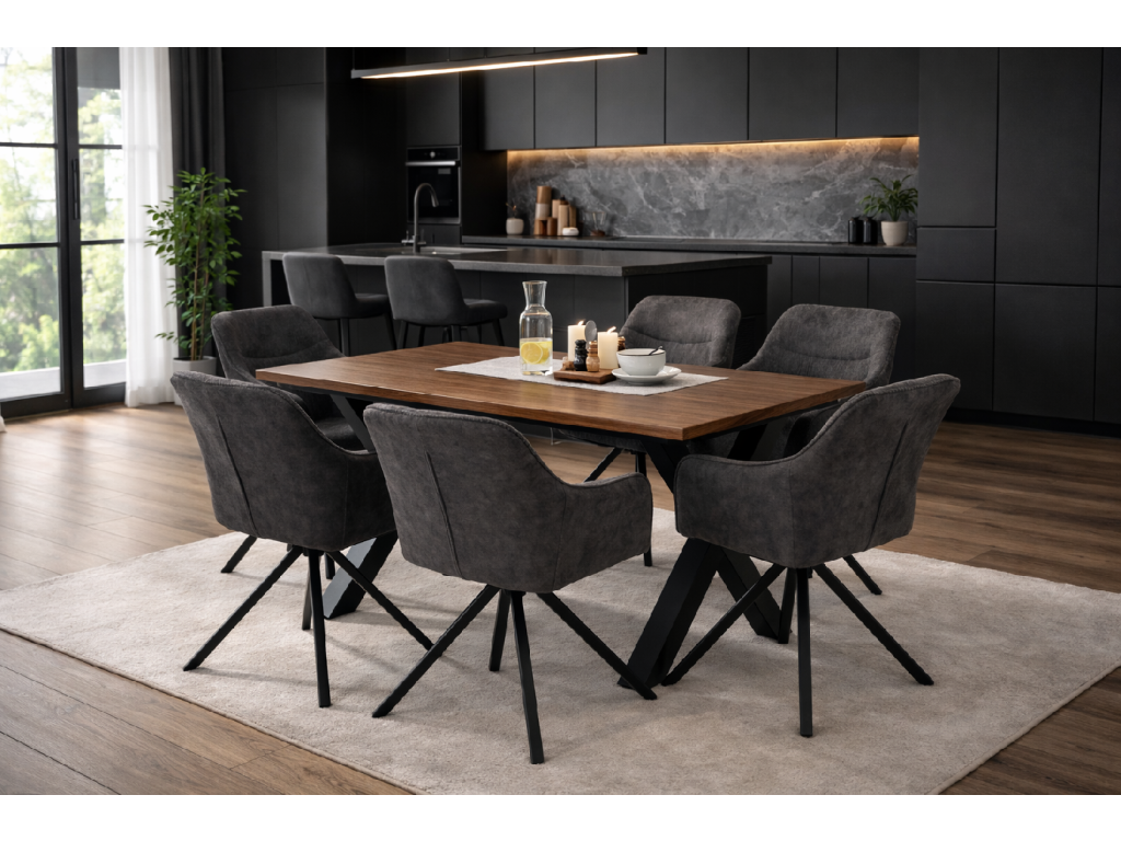 Eettafel EBON Naturel - afbeelding 4