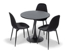 Eettafel ORBIS 80 Zwart detailafbeelding 2