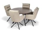 Eettafel GYRUS 120 Bruin detailafbeelding 3
