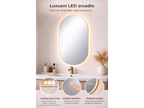 Ovelia Ovale LED Badkamerspiegel