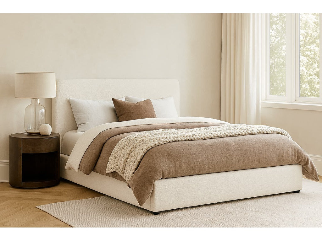 Teddy Boucle Opbergbed - afbeelding 3
