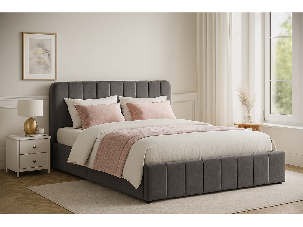 Avena Opbergbed met Gestoffeerd Hoofdbord - afbeelding 47