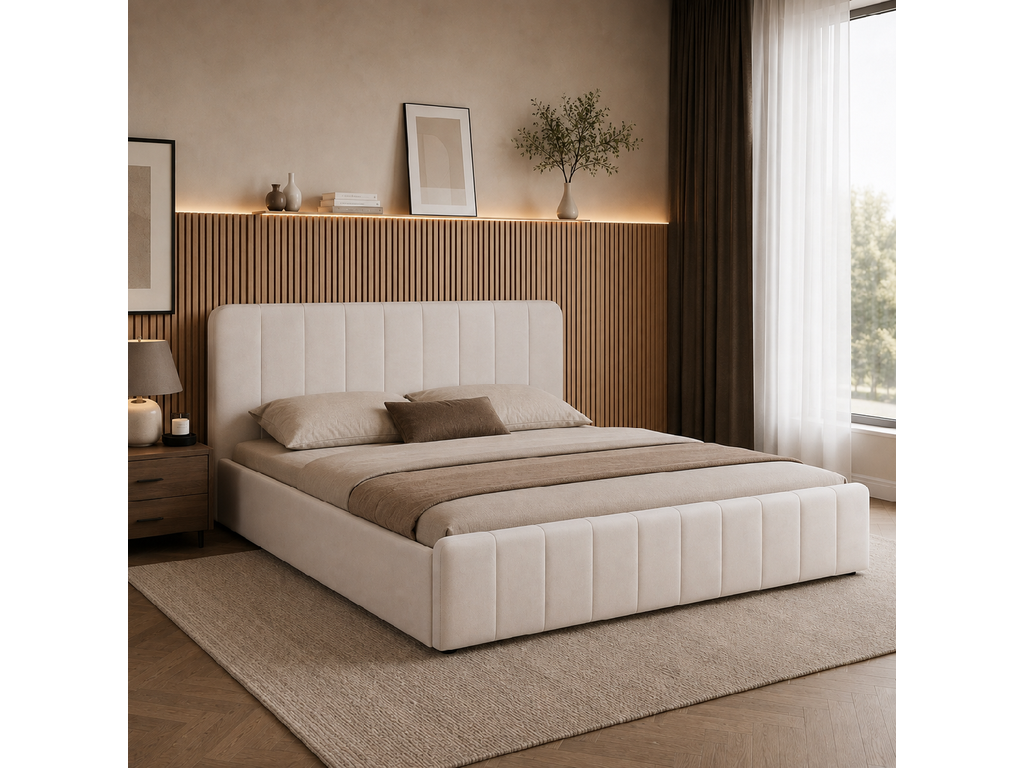 Avena Opbergbed met Gestoffeerd Hoofdbord - afbeelding 50