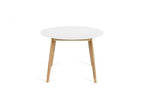 Scandinavia Eettafelset met 4 Scandino Stoelen - Wit - afbeelding 11
