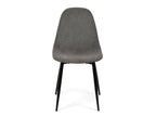 Gyrus Eettafelset met 4 Marie Stoelen - Wit / Grijs - afbeelding 9