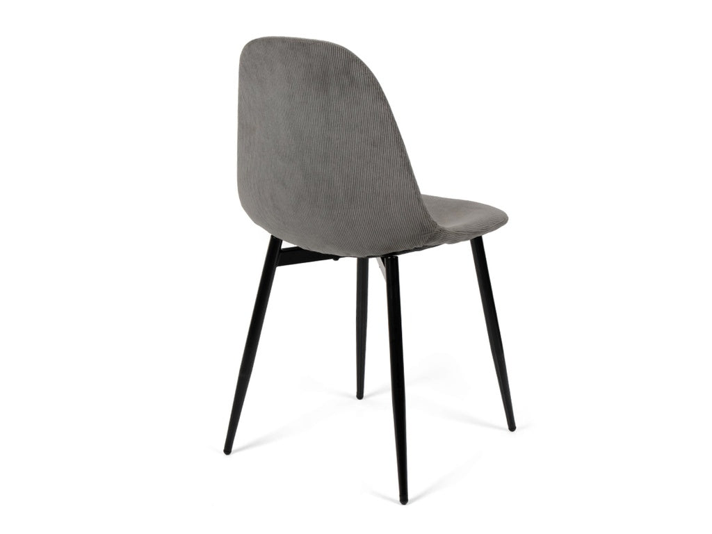 Gyrus Eettafelset met 4 Marie Stoelen - Wit / Grijs - afbeelding 11