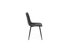 Neross Eettafelset met 4 Aria Stoelen - Zwart / Grijs - afbeelding 5