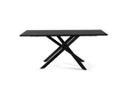 Neross Eettafelset met 4 Aria Stoelen - Zwart / Grijs - afbeelding 9