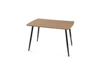 Ceramon Eettafelset met 4 Aria Stoelen - Groen / Licht hout - afbeelding 3