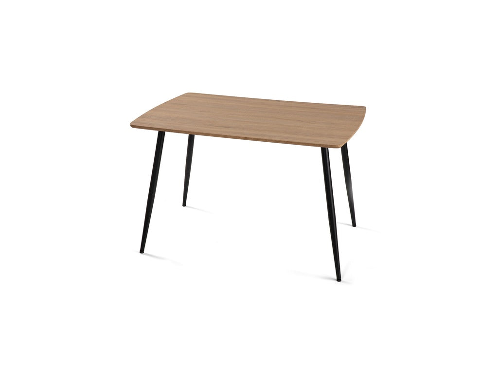 Ceramon Eettafelset met 4 Aria Stoelen - Groen / Licht hout - afbeelding 3