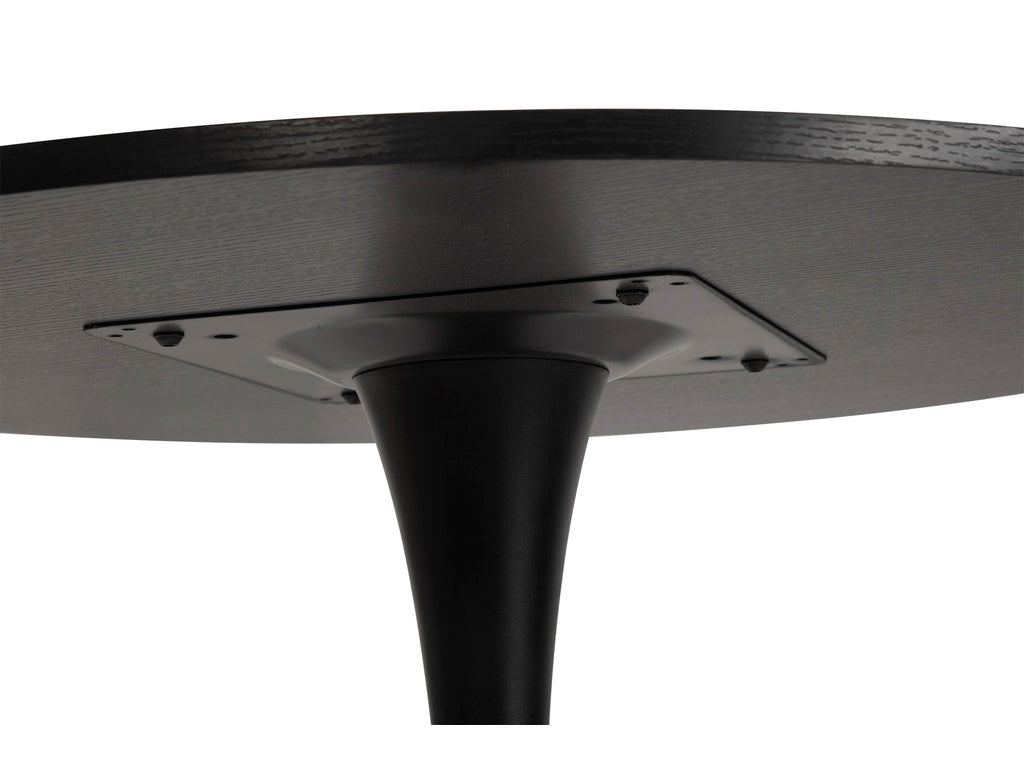 Orbis Eettafelset met 3 Marie Stoelen - Zwart / Donker hout - afbeelding 5