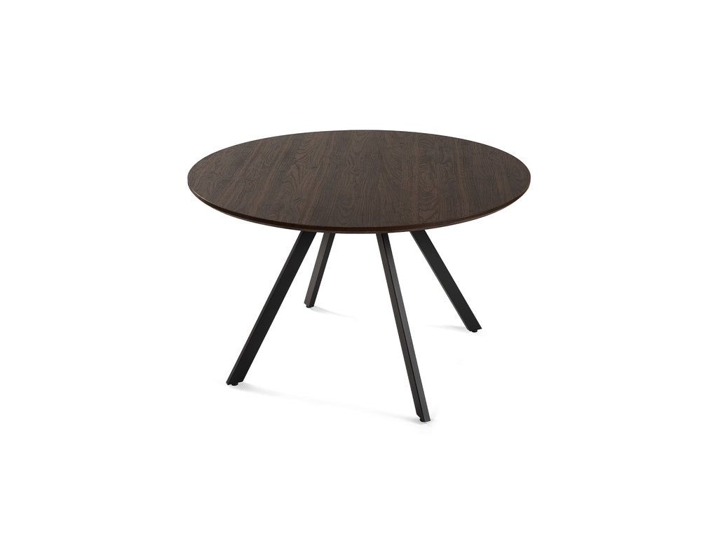 Gyrus Eettafelset met 4 Loren Stoelen - Groen / Donker hout - afbeelding 3
