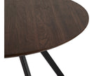 Gyrus Eettafelset met 4 Loren Stoelen - Groen / Donker hout - afbeelding 4