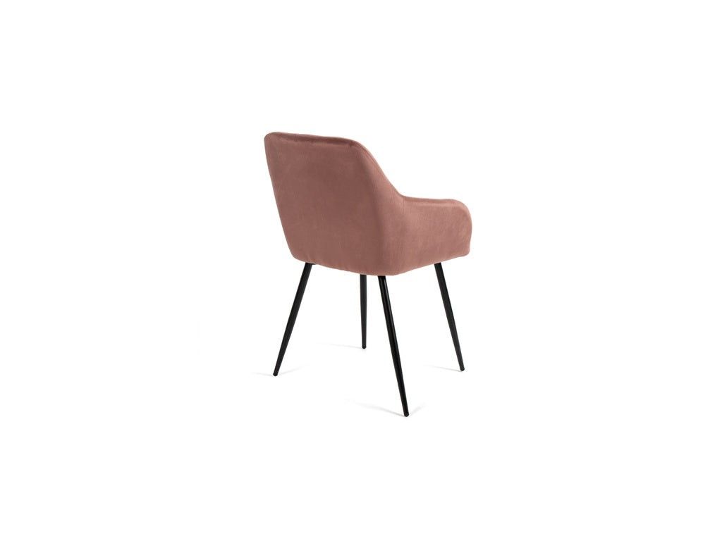 Gyrus Eettafelset met 4 Siena Stoelen - Wit / Roze - afbeelding 10