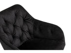 Gyrus Eettafelset met 4 Siena Stoelen - Zwart / Wit - afbeelding 12